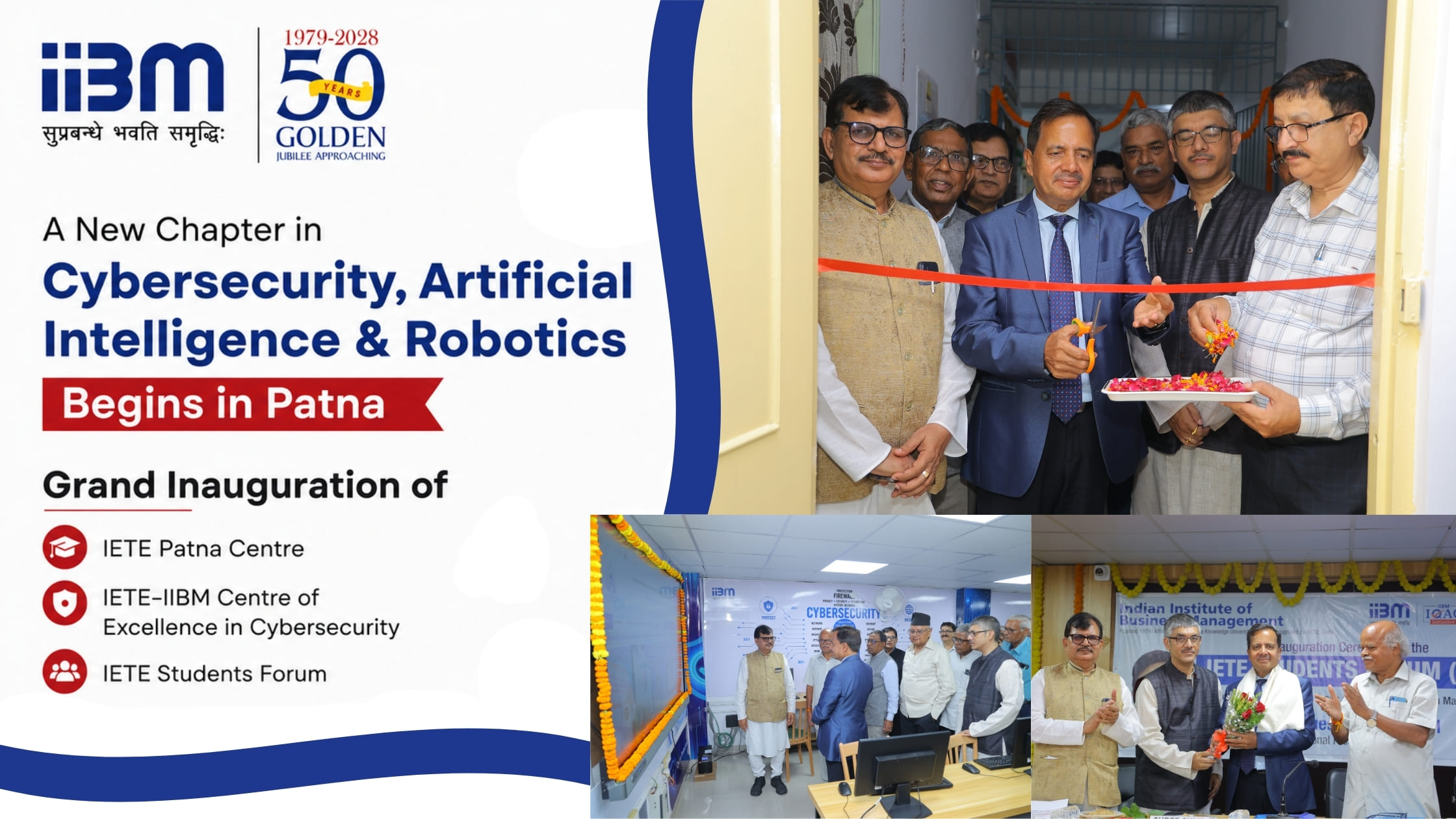 A New Chapter in Cybersecurity, Artificial Intelligence and Robotics Begins in Patna